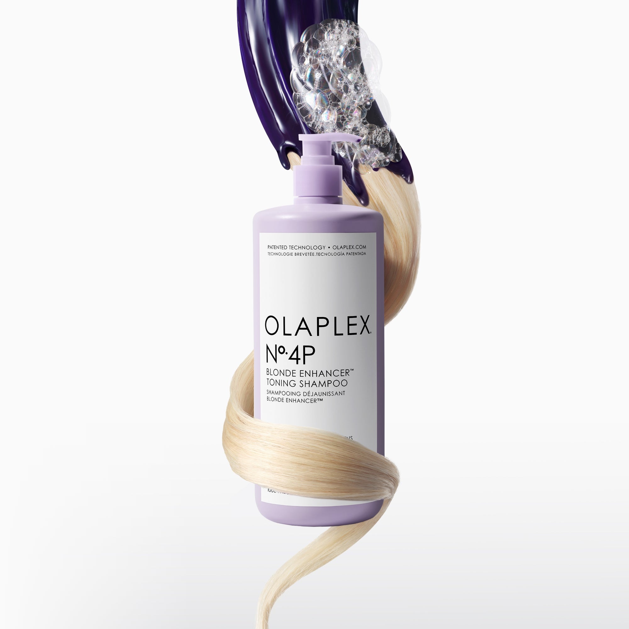 Original OLAPLEX® N°4P Blonde Enhancer Toning Shampoo